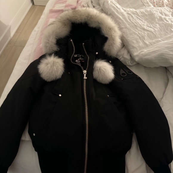 ORIGINAL DEBBIE SHEARLING BOMBER JACKET - Picture 2 of 4